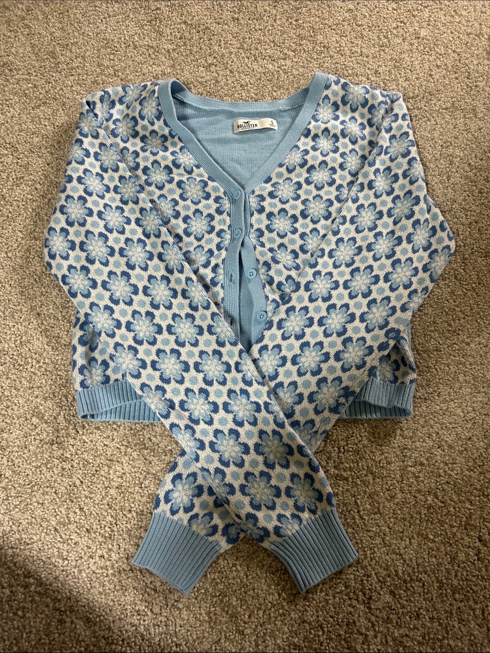 Hollister Floral Sweater